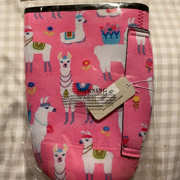Llama Cup Sleeve (Pink) - Picture 2 of 6